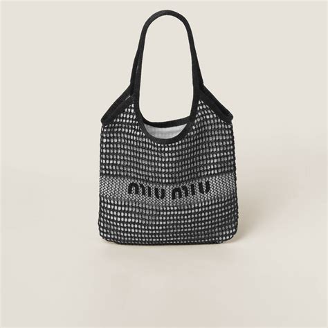 miu miu fabric and linen tote bag|miu miu bag price.